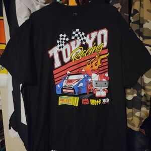 Hello Kitty Black Cotton T-Shirt